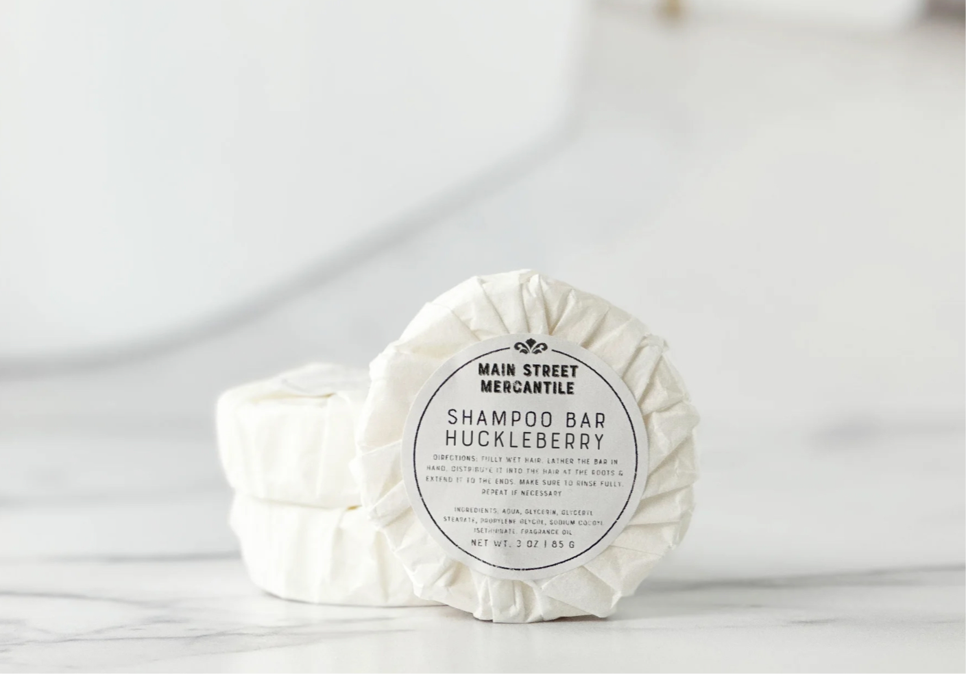 Huckleberry Shampoo Bar
