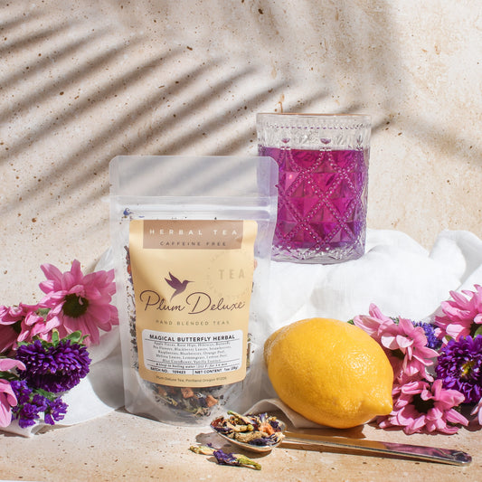 Magical Butterfly Pea Flower Loose Leaf Herbal Tea For Kids