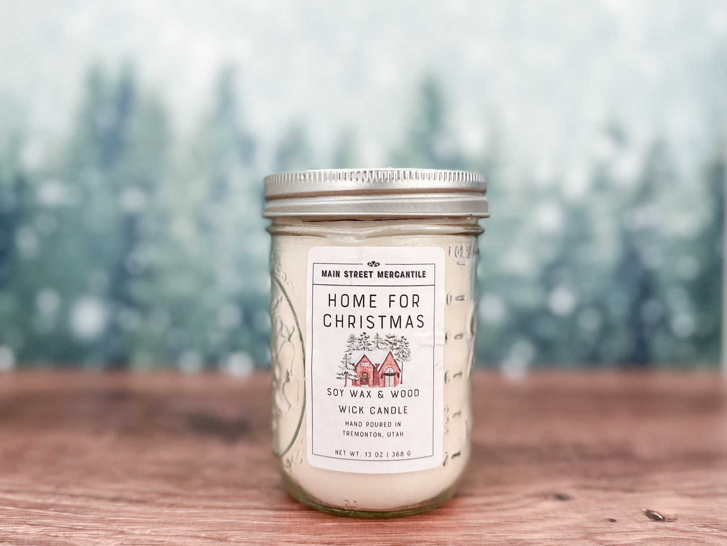 I'll Be Home For Christmas Candle