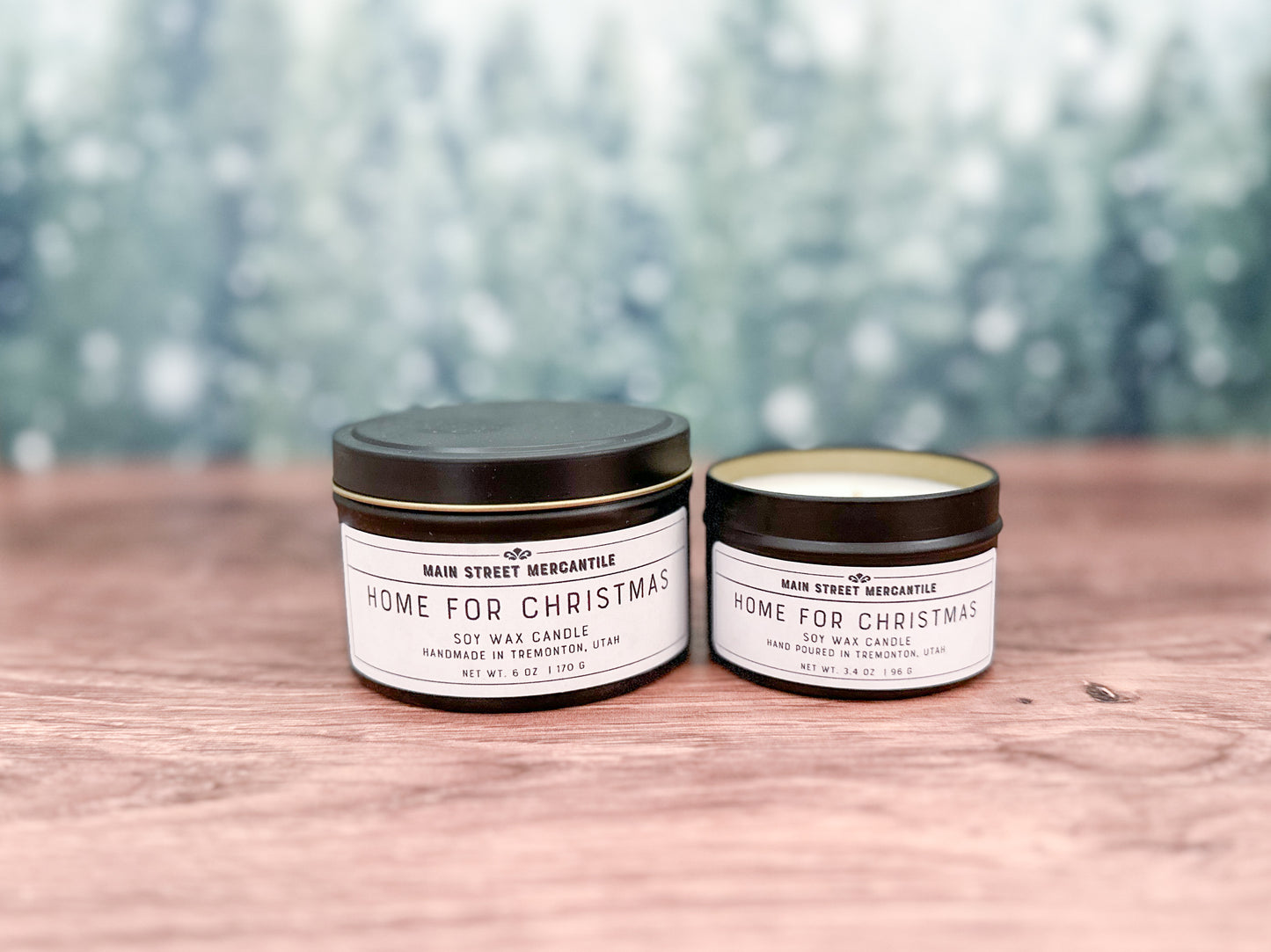 I'll Be Home For Christmas Candle
