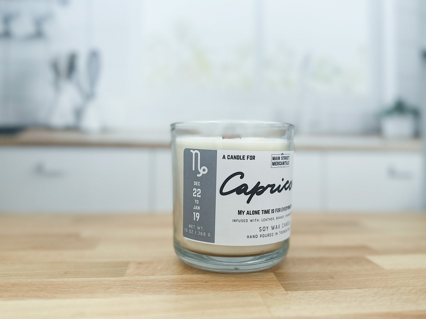 Capricorn Zodiac Candle