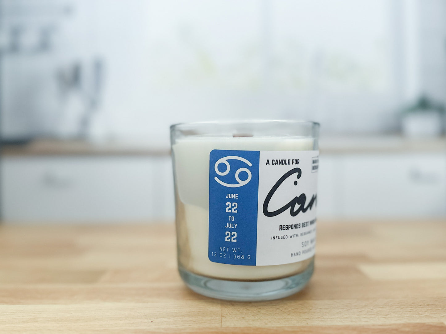 Cancer Zodiac Candle