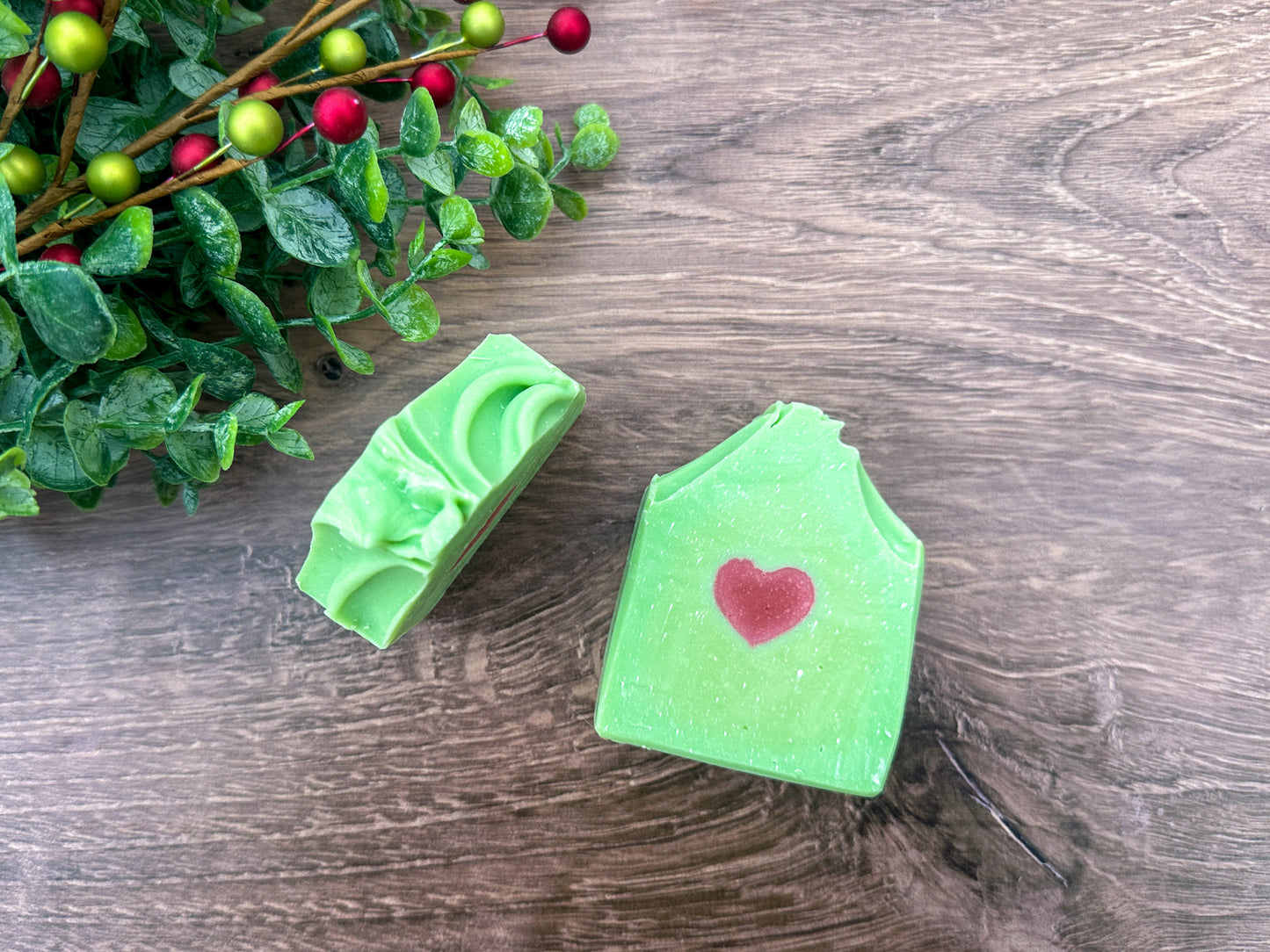Grinch-mas Cold Process Soap