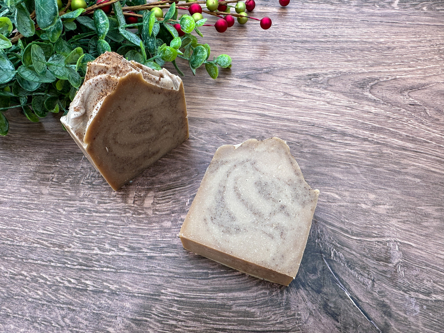 Spiced Eggnog Cold Process Soap