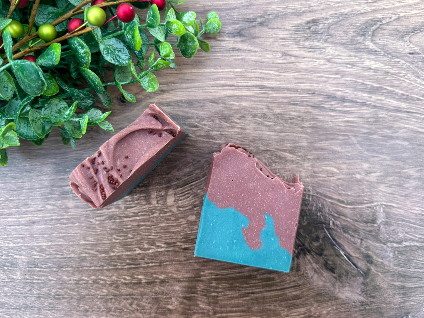Aspen + Cranberry Cold Process Soap