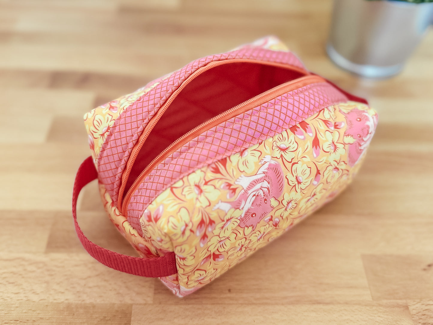 Boxed Zipper Pouch - Tula Pink Hampsters