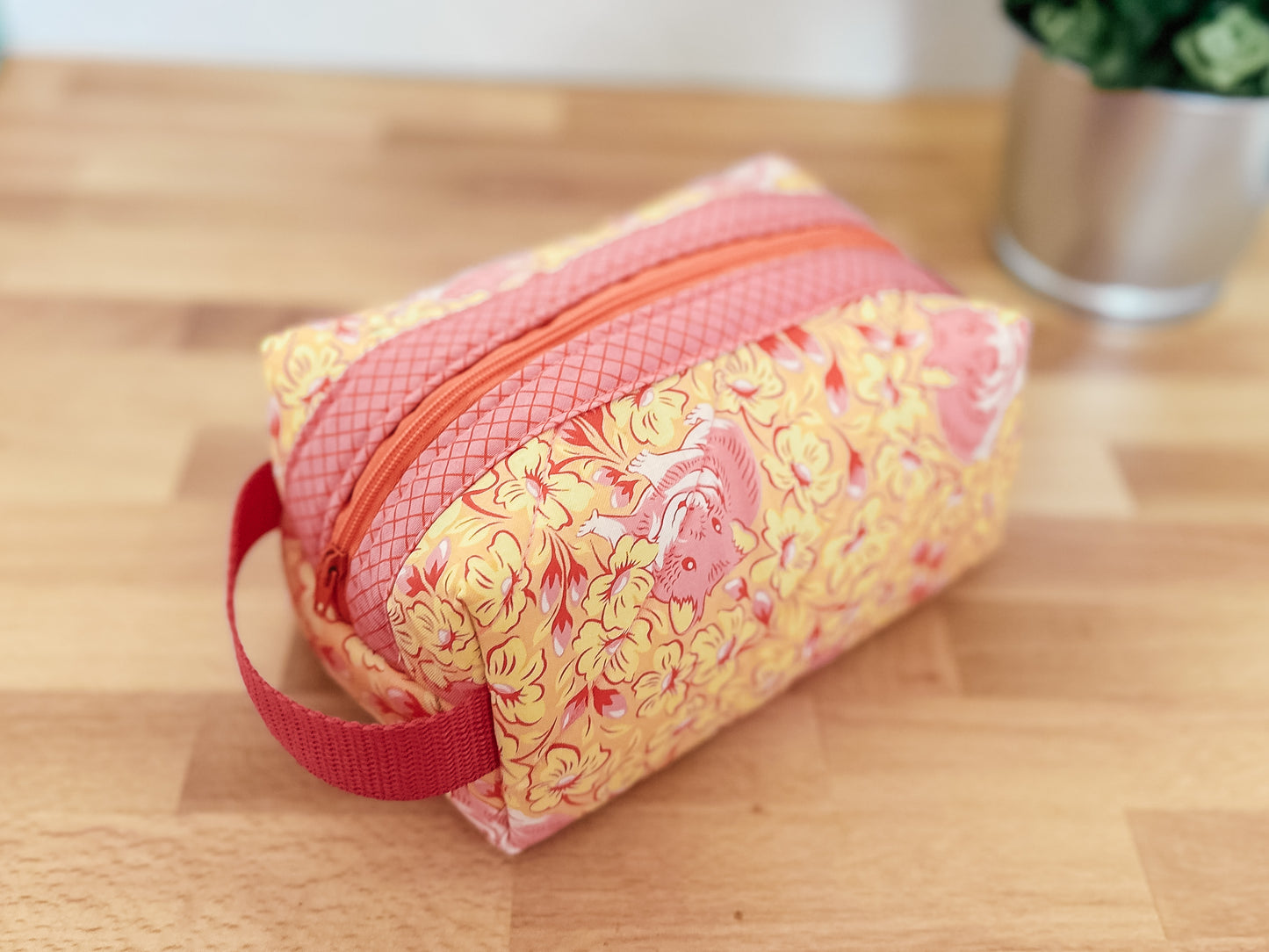 Boxed Zipper Pouch - Tula Pink Hampsters