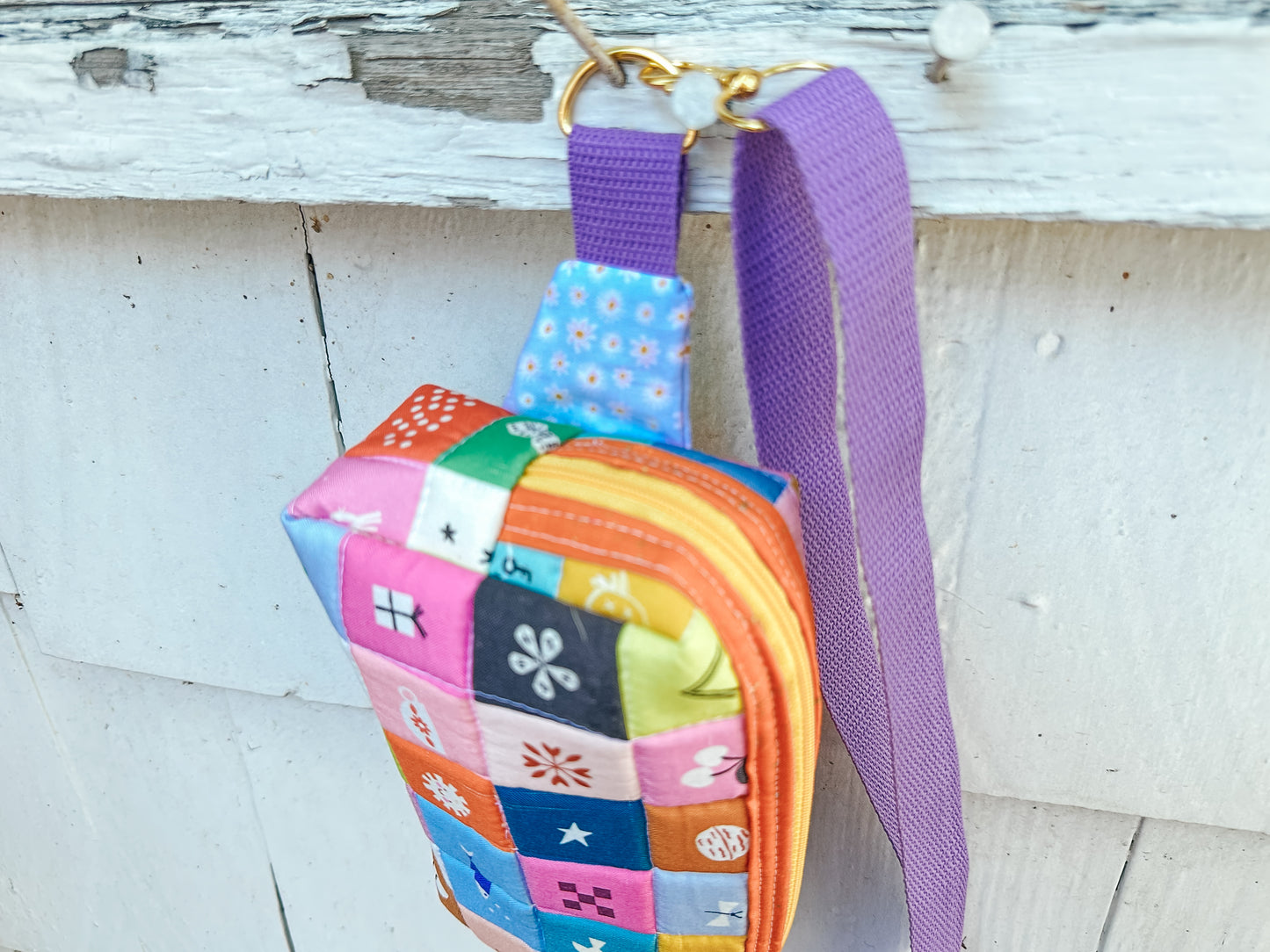 Quilted Alpen Crossbody Bum Bag - Icons Ruby Star Society