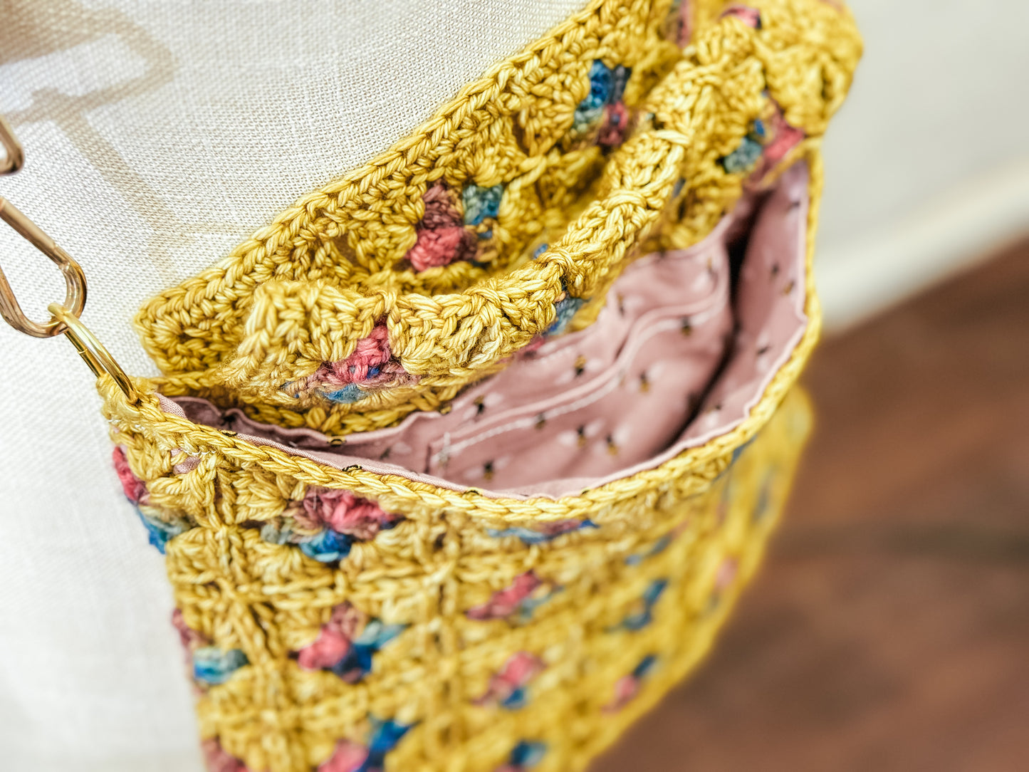 Granny Square Crossbody Bag