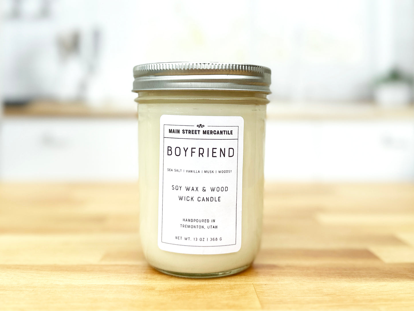 Boyfriend Soy Candle