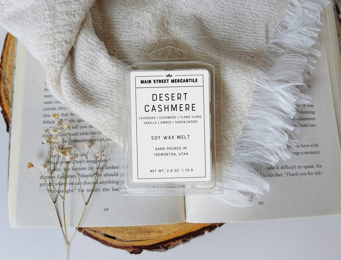 Desert Cashmere Soy Candle