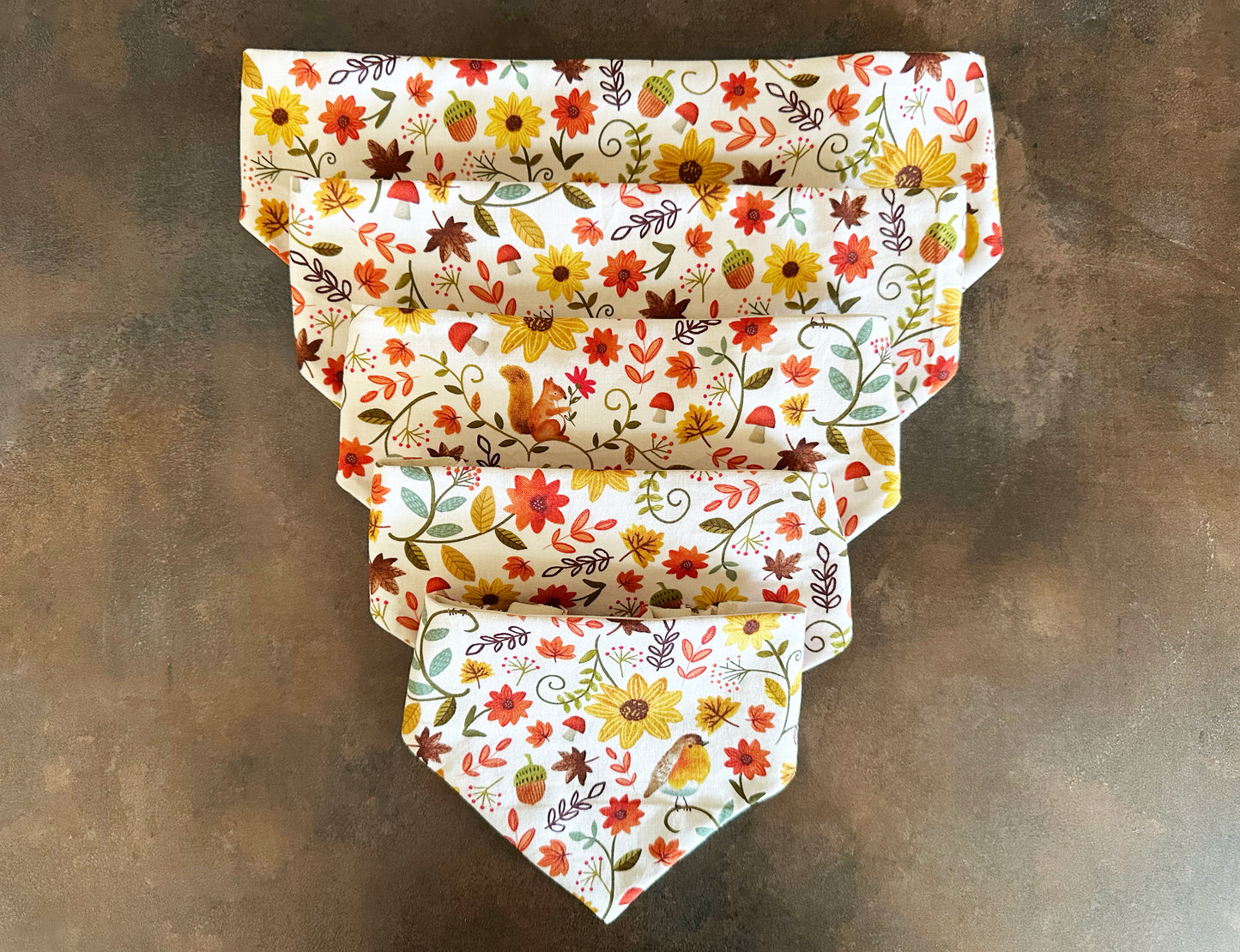 Fall Foliage Dog Bandana