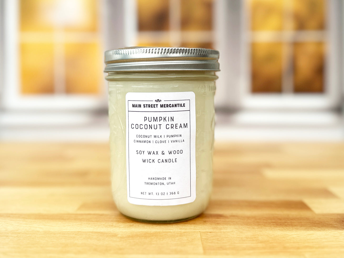 Pumpkin Coconut Cream Soy Candle