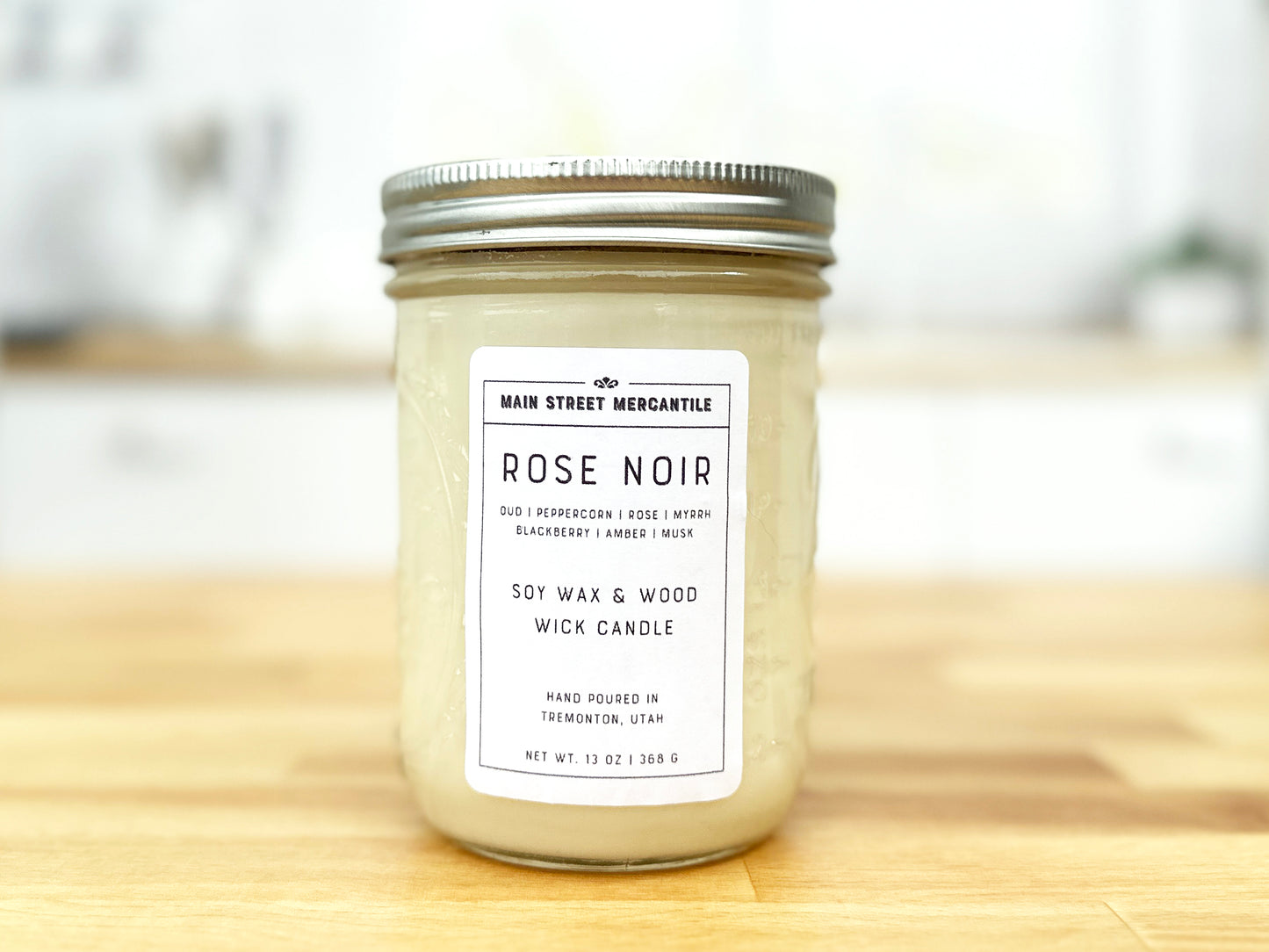 Rose Noir Soy Candle