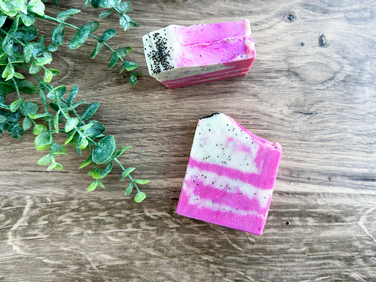 Dragonfruit + White Tea Cold Process Soap Made With REAL Tea