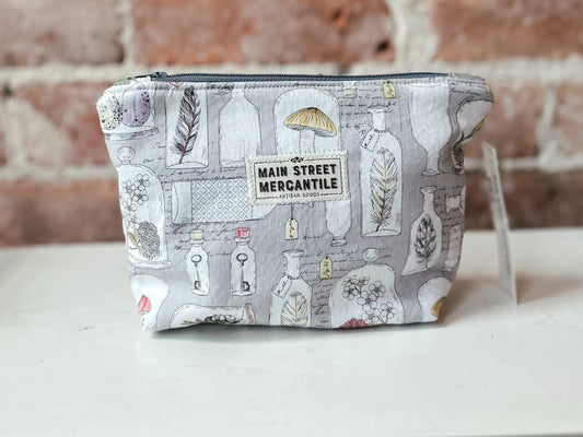 Flat Bottom Zipper Pouch - Apothecary