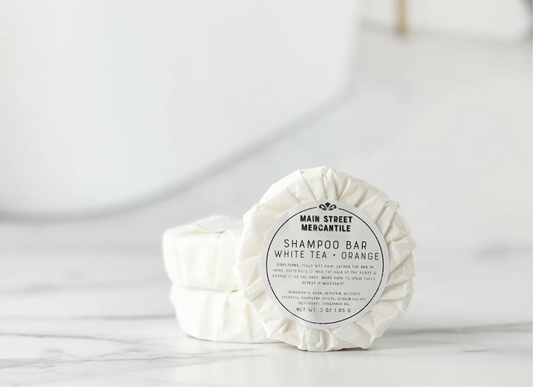 White Tea + Orange Shampoo Bar