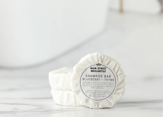 Blueberry + Thyme Shampoo Bar