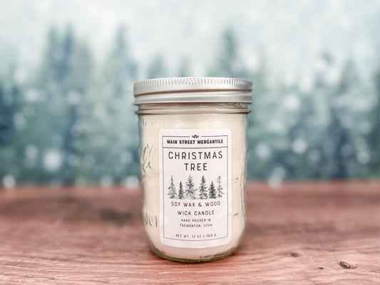 Christmas Tree Candle
