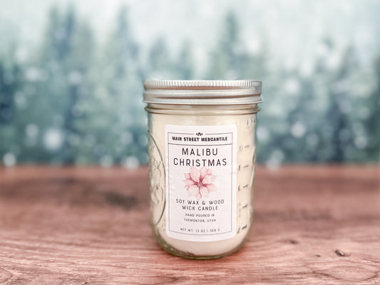 Malibu Christmas Candle