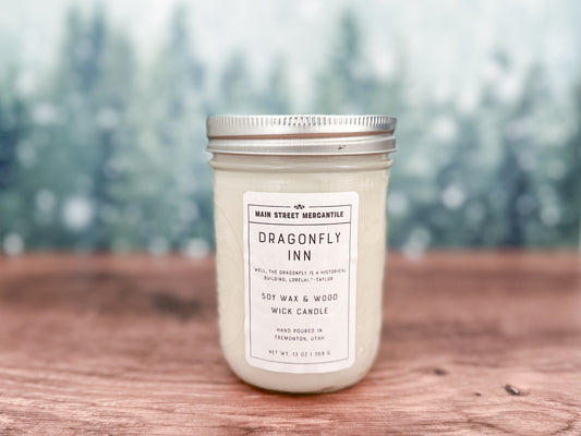 Dragonfly Inn Candle