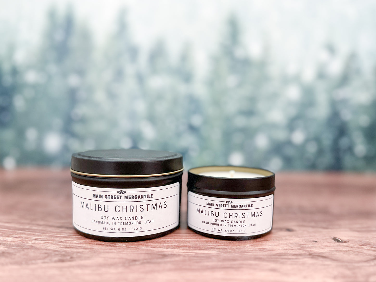 Malibu Christmas Candle