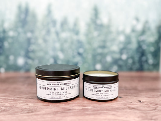 Peppermint Milkshake Candle
