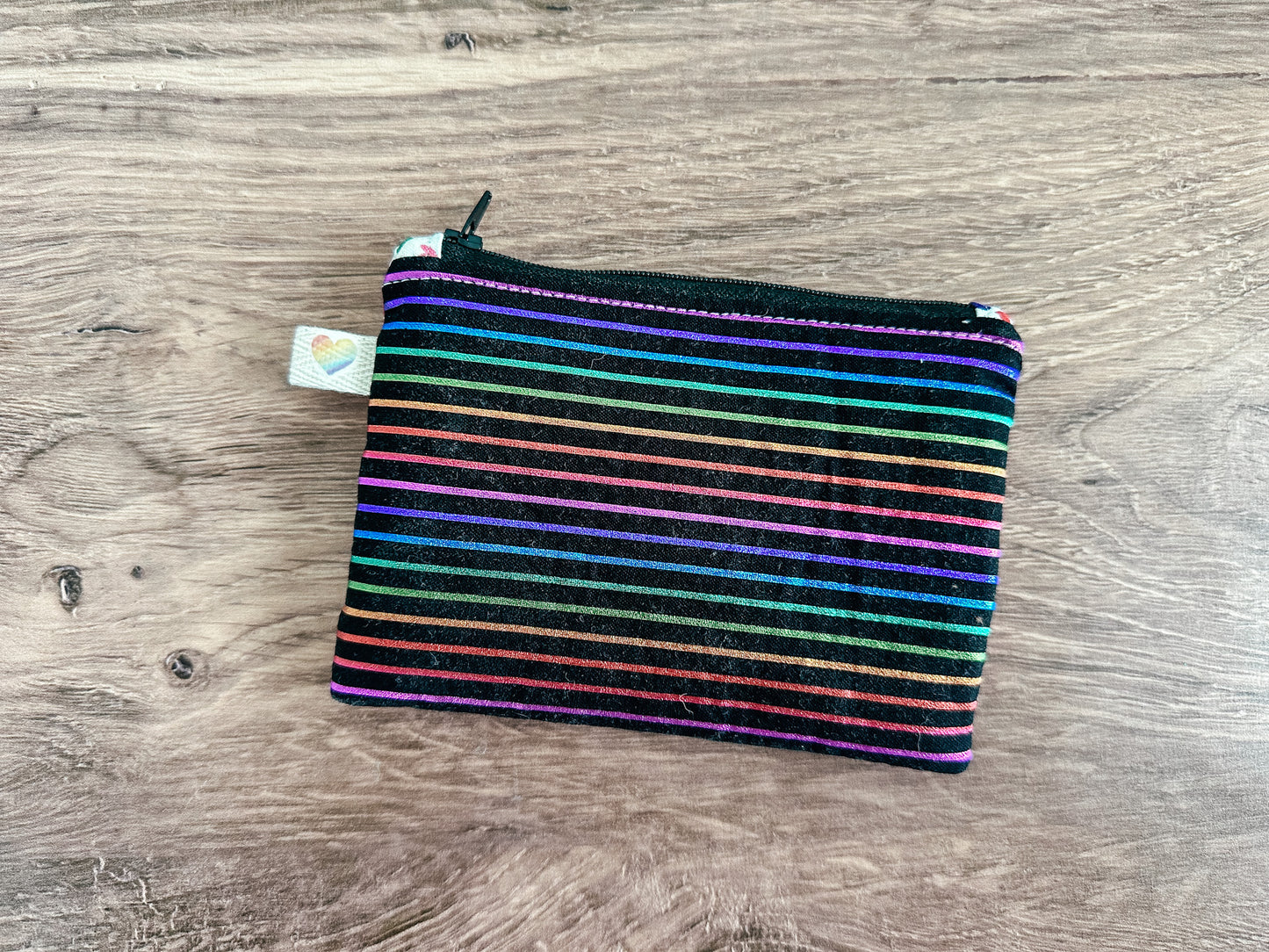 Progress Pride Flag Zipper Pouch