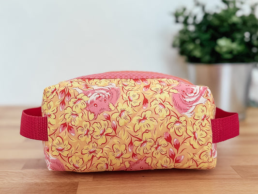 Boxed Zipper Pouch - Tula Pink Hampsters