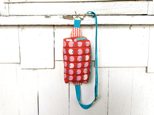 Quilted Alpen Crossbody Bum Bag - Red Tomatoes Ruby Star Society