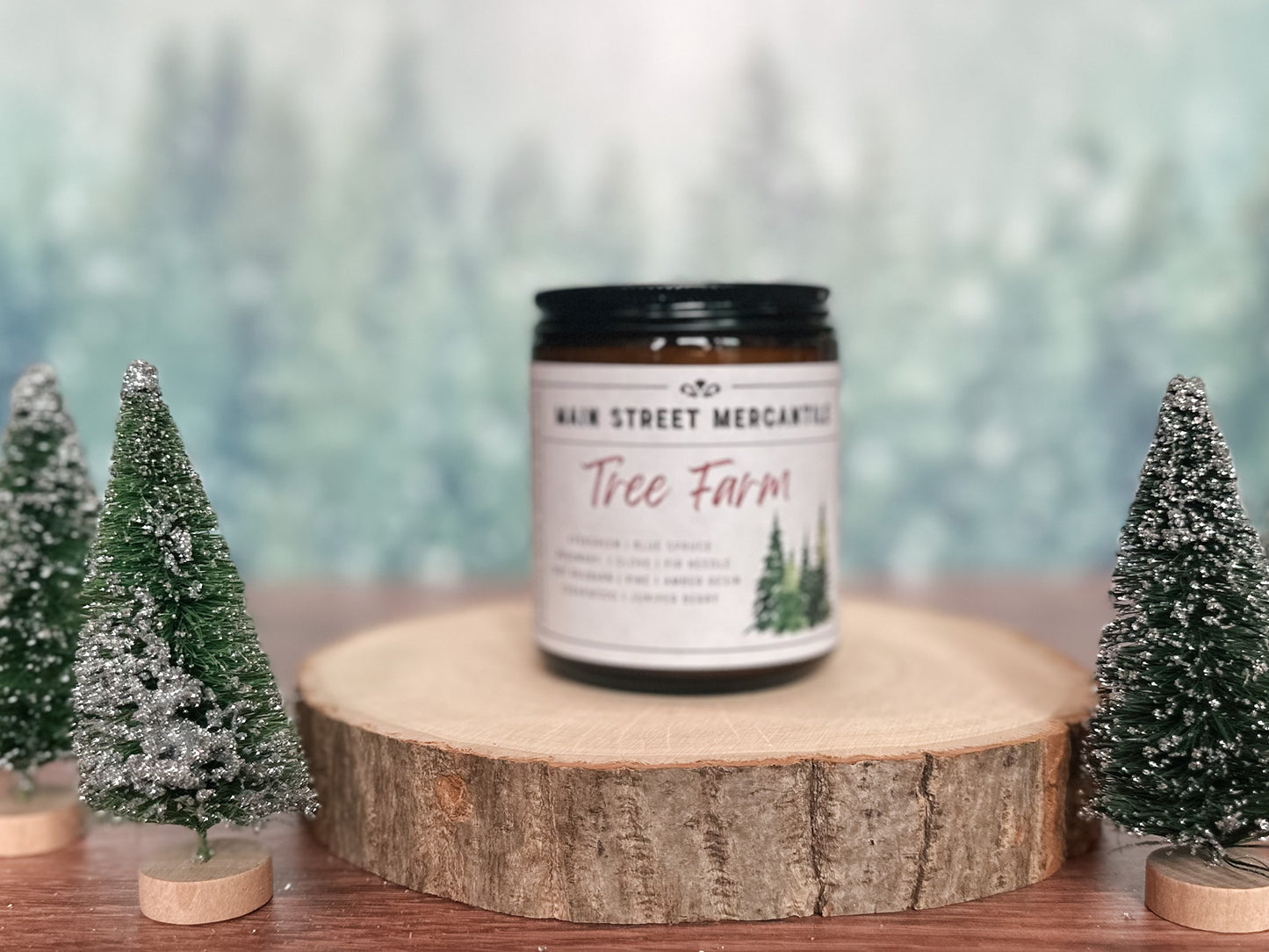 Tree Farm Wood Wick Soy Candle