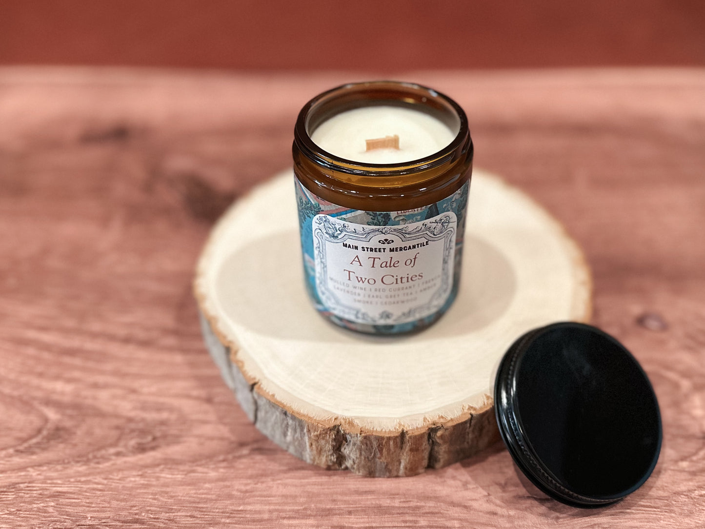 A Tale of Two Cities Bookish Wood Wick Candle
