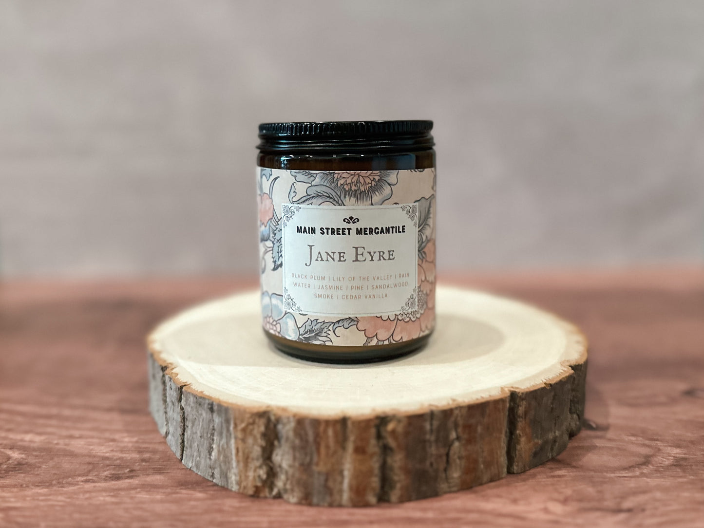 Jane Eyre Bookish Wood Wick Candle