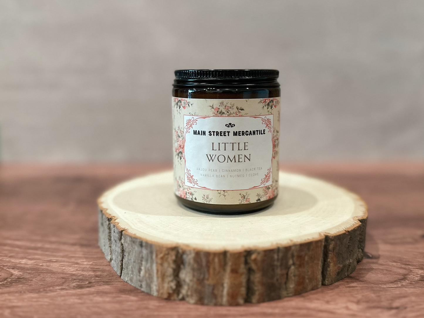 Little Women Bookish Wood Wick Candle