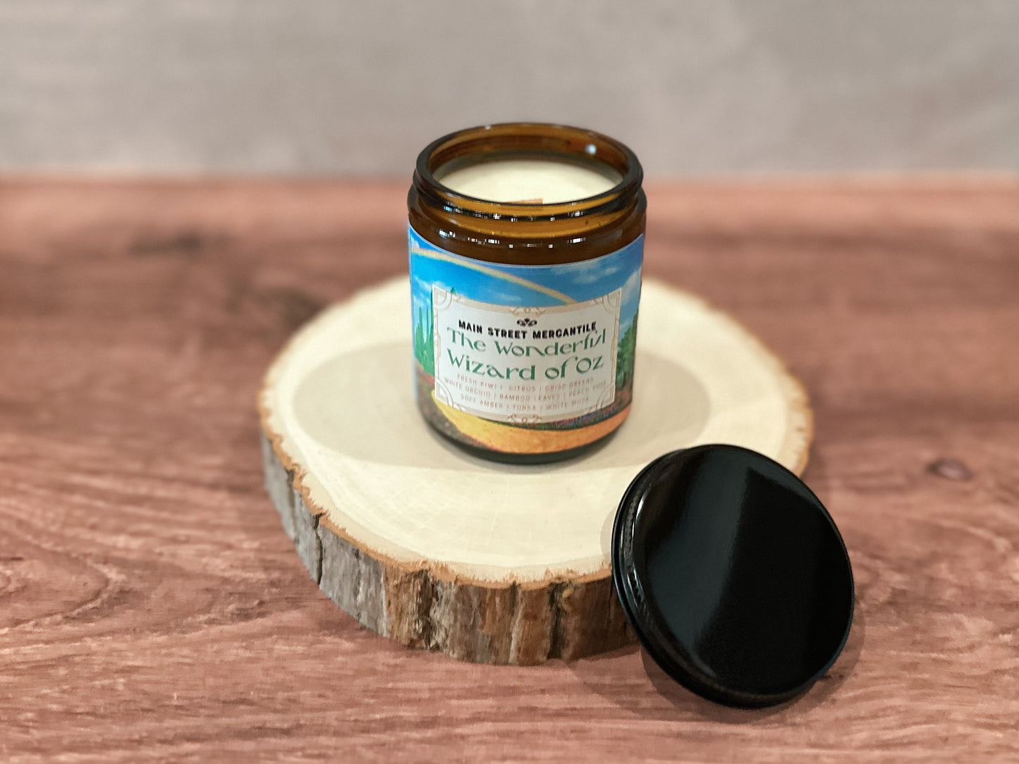 The Wonderful Wizard of Oz Bookish Wood Wick Candle