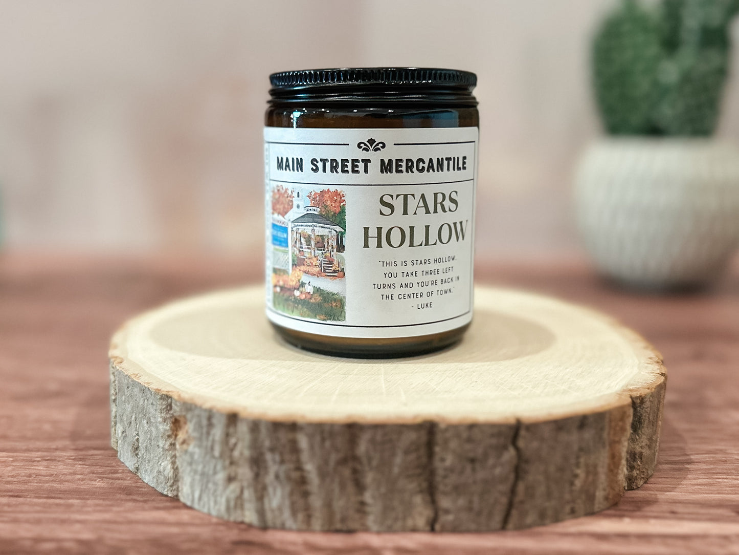 Stars Hollow Gilmore Girls Candle