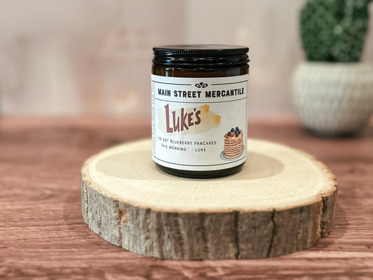 Luke's Gilmore Girls Candle