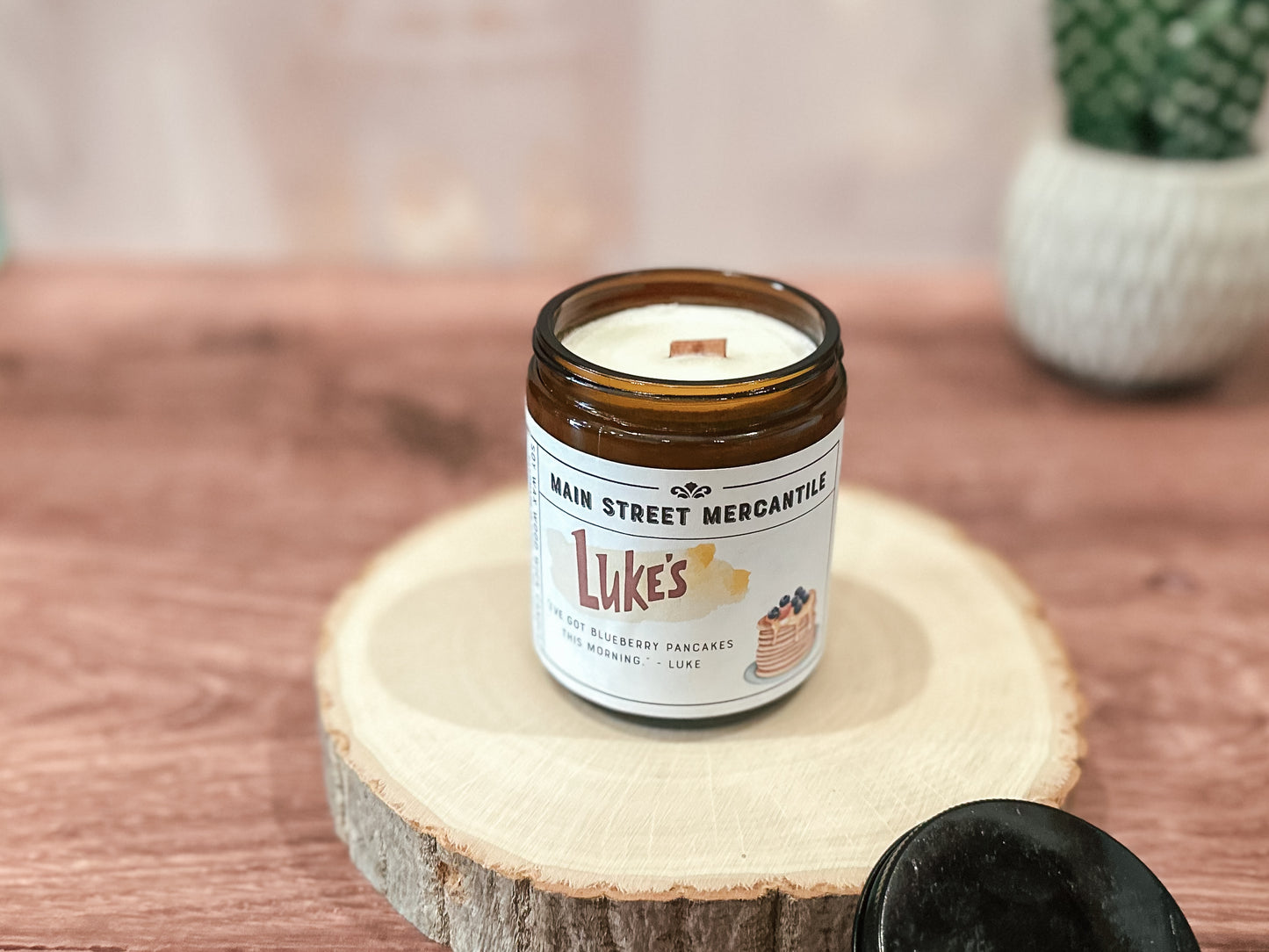 Luke's Gilmore Girls Candle