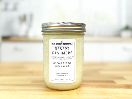 Desert Cashmere Soy Candle