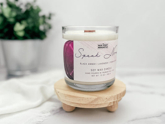 Taylor Swift Speak Now Wood Wick Candle