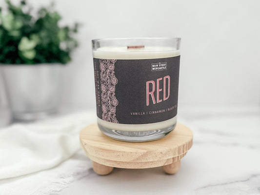 Taylor Swift Red Wood Wick Candle