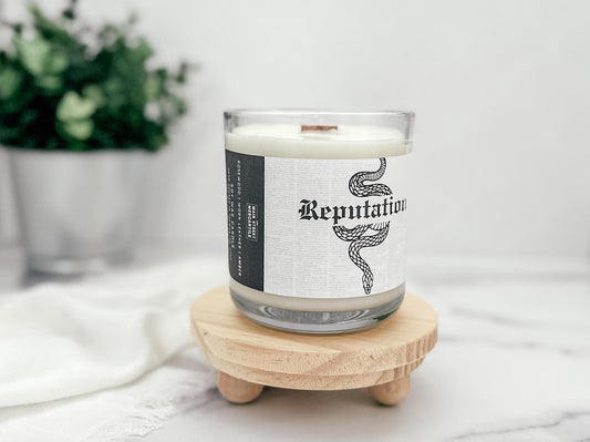 Taylor Swift Reputation Wood Wick Candle