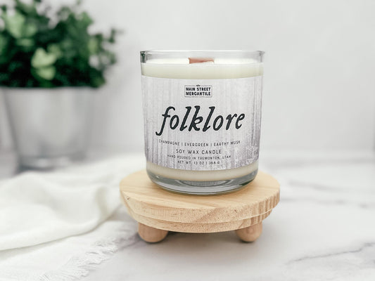 Taylor Swift Folklore Wood Wick Candle